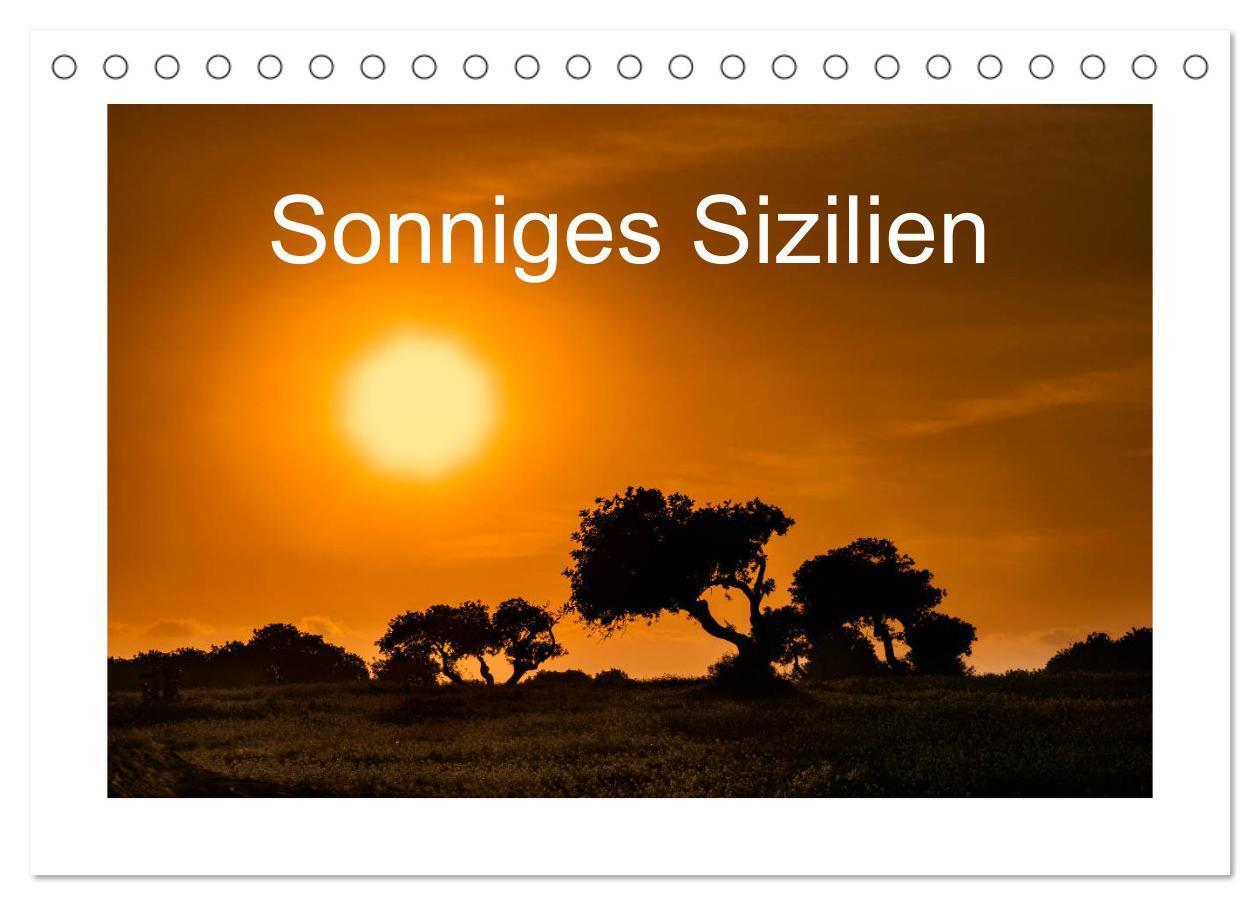 Cover: 9783383209482 | Sonniges Sizilien (Tischkalender 2024 DIN A5 quer), CALVENDO...