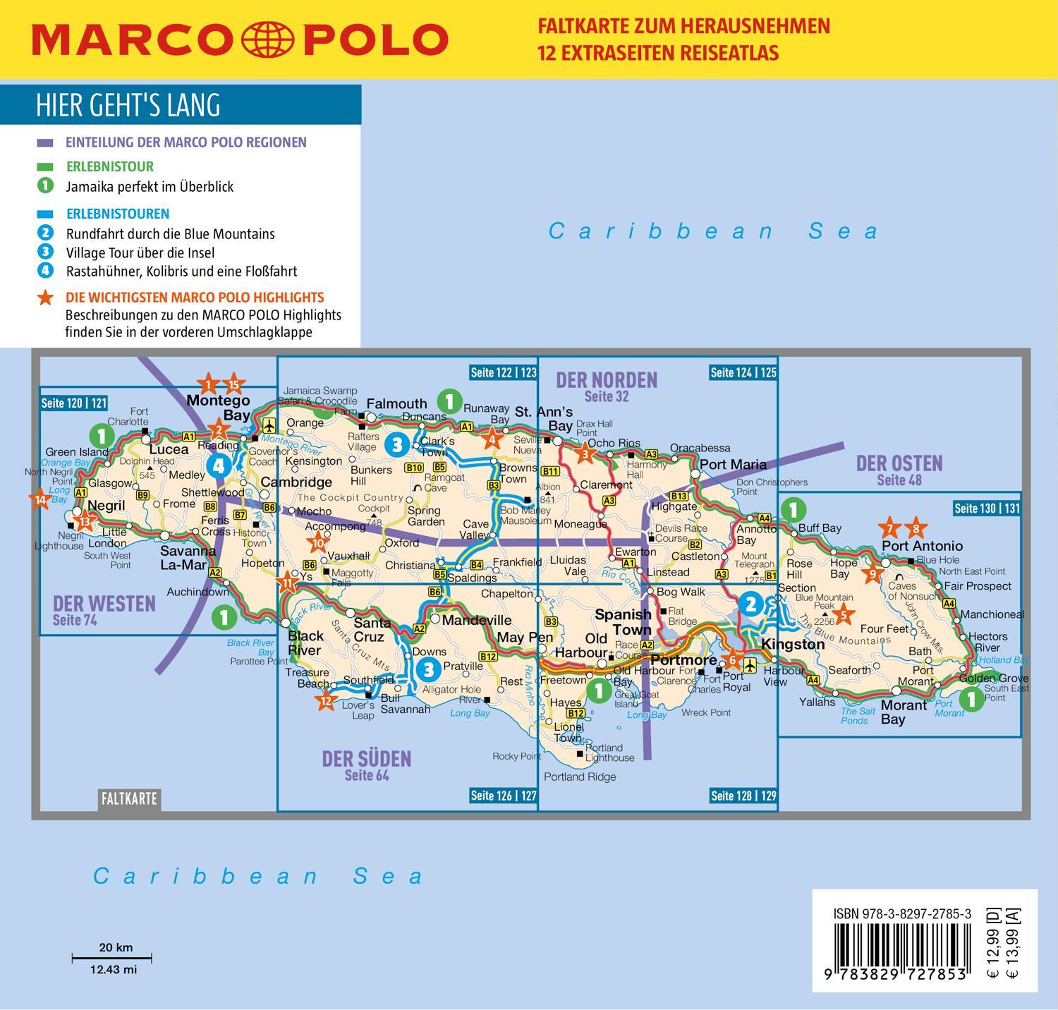 Bild: 9783829727853 | MARCO POLO Reiseführer Jamaika | Uschi Wetzels | Taschenbuch | 136 S.