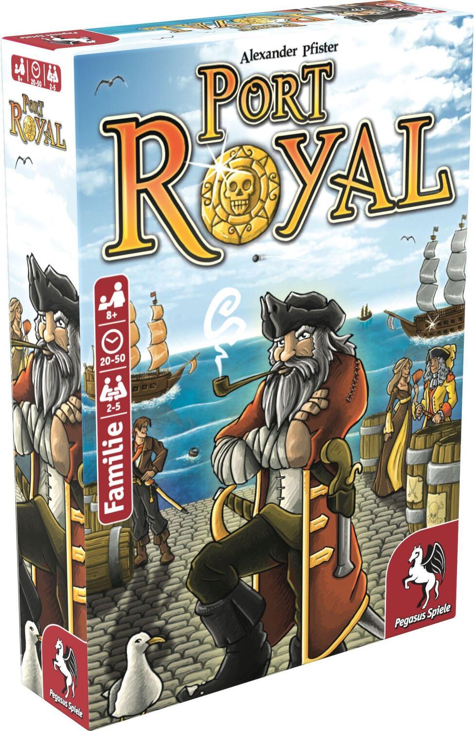 Cover: 4250231705595 | Port Royal (Händler der Karibik) | Spiel | Deutsch | 2014 | Pegasus