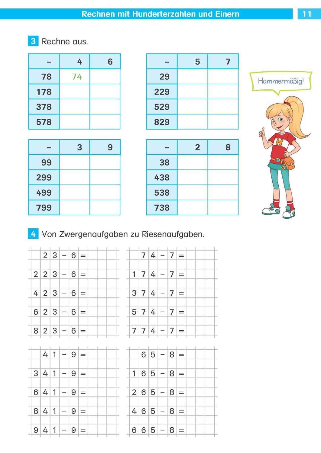 Bild: 9783129495636 | Die Mathe-Helden. Das große Übungsbuch für Mathe-Helden 3. Klasse