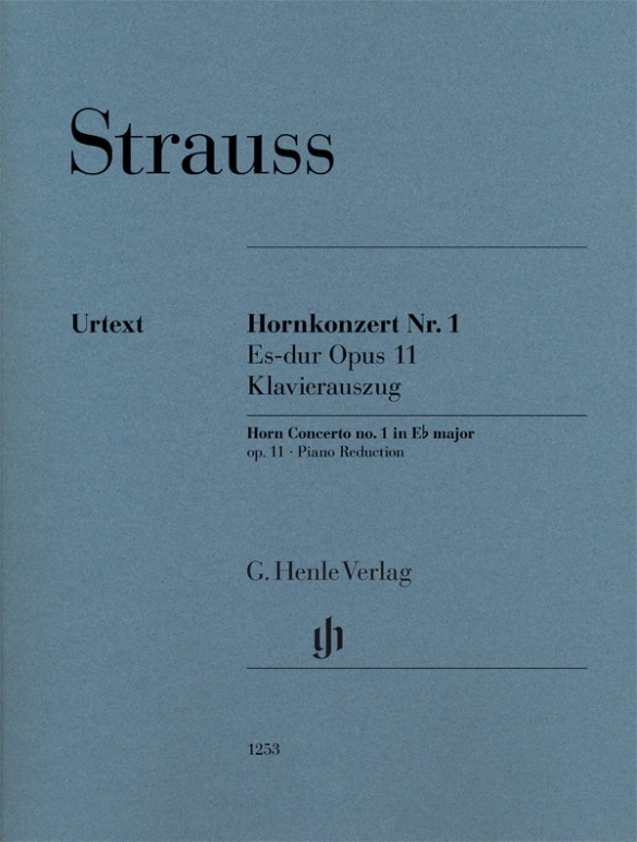 Cover: 9790201812533 | Strauss, Richard - Hornkonzert Nr. 1 Es-dur op. 11 | Peter Damm | Buch