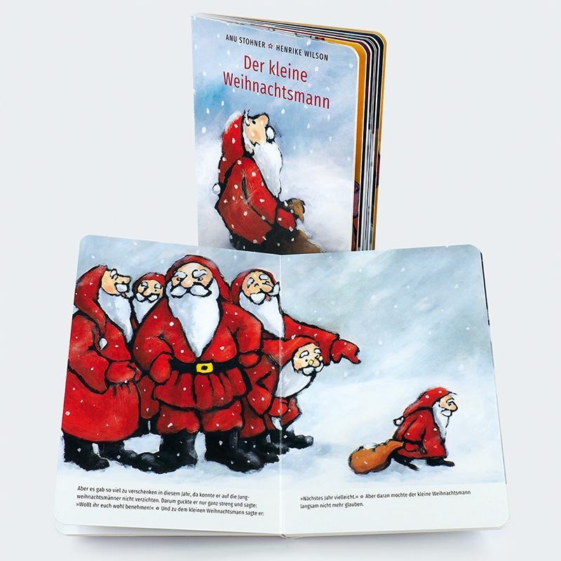 Bild: 9783446278097 | Der kleine Weihnachtsmann (Pappbilderbuch) | Anu Stohner (u. a.)