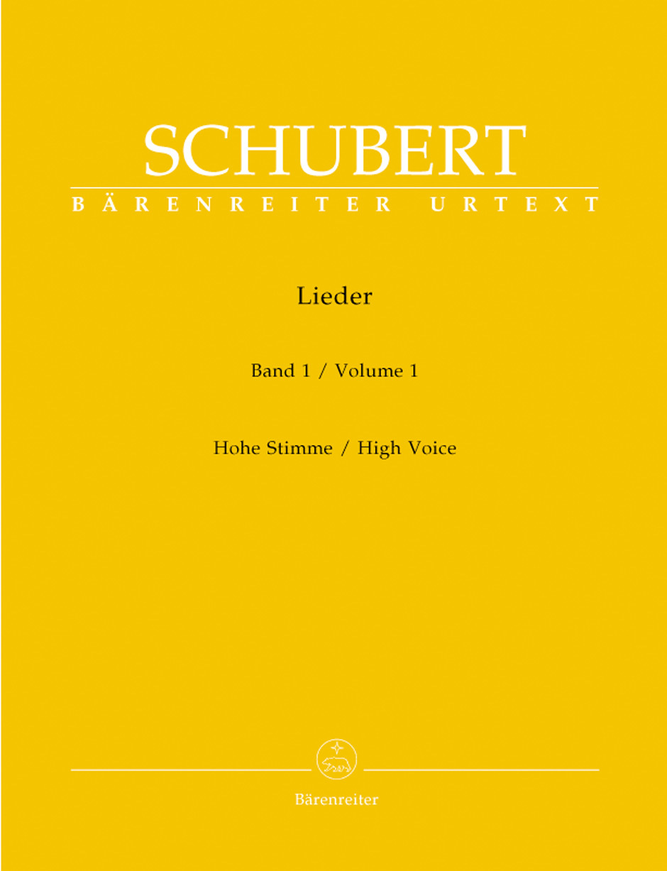Cover: 9790006524884 | Lieder Volume 1 High Voice & Piano | Hohe Stimme / High Voice