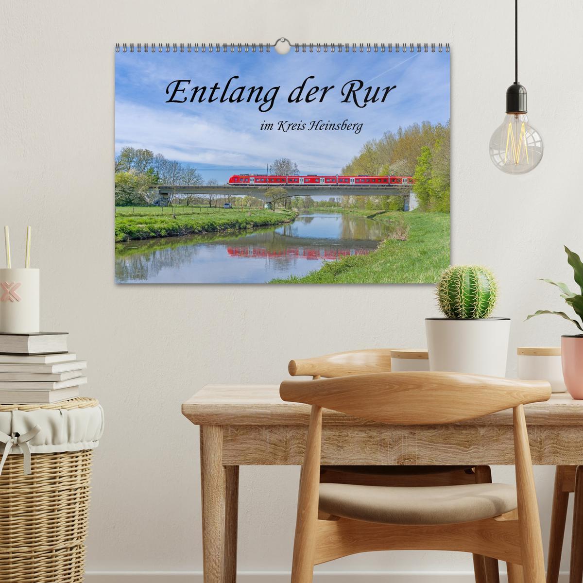 Bild: 9783383855436 | Entlang der Rur im Kreis Heinsberg (Wandkalender 2025 DIN A3 quer),...