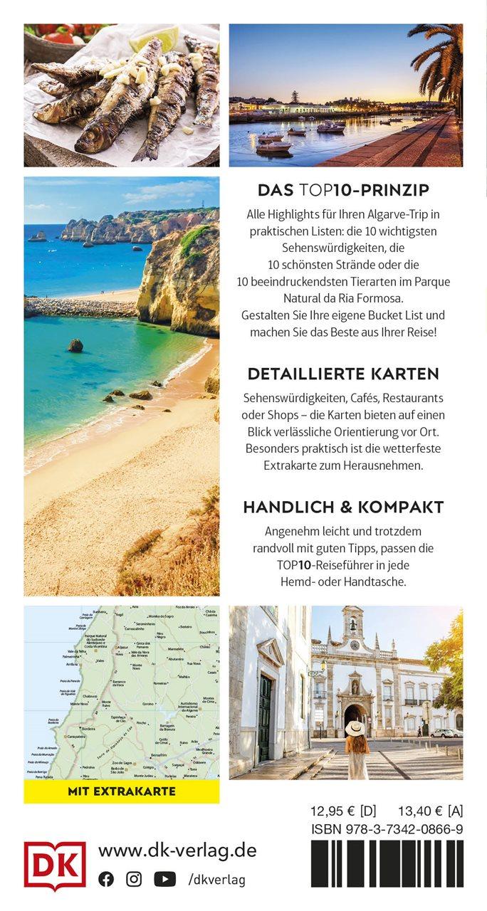 Rückseite: 9783734208669 | TOP10 Reiseführer Algarve | DK Verlag - Reise | Taschenbuch | 144 S.