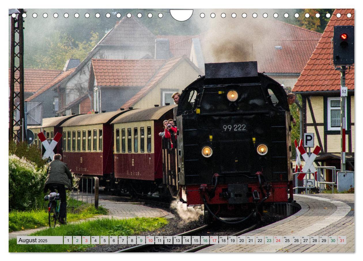 Bild: 9783435670260 | Unter Dampf durch den Harz (Wandkalender 2025 DIN A4 quer),...