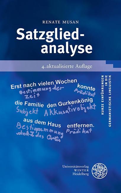 Cover: 9783825348441 | Satzgliedanalyse | Renate Musan | Taschenbuch | Deutsch | 2021