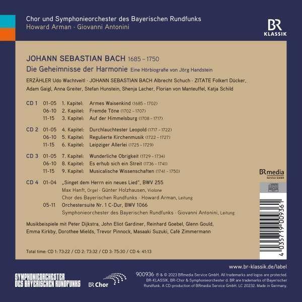 Bild: 4035719009361 | J. S. Bach: Die Geheimnisse der Harmonie | Jörg Handstein (u. a.) | CD