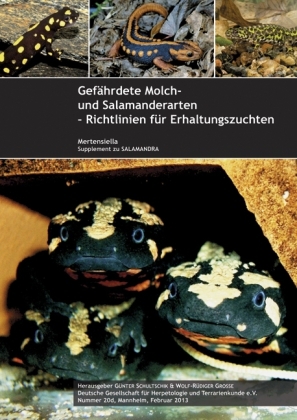 Cover: 9783899735666 | Gefährdete Molch- und Salamanderarten der Welt - Richtlinien für...