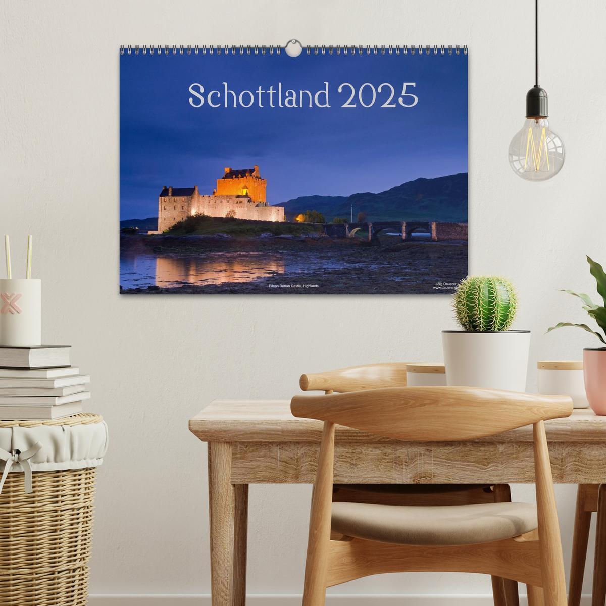 Bild: 9783435784943 | Schottland (Wandkalender 2025 DIN A3 quer), CALVENDO Monatskalender