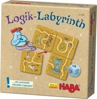 Cover: 4010168218359 | Logik-Labyrinth | 10-15 Minuten, 2-4 Spieler | Spiel | Deutsch | 2016