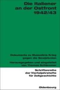 Cover: 9783486578478 | Die Italiener an der Ostfront 1942/43 | Thomas Schlemmer | Taschenbuch