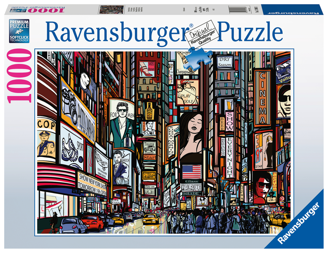 Cover: 4005556170883 | Buntes New York (Puzzle) | Spiel | 61708800 | Deutsch | 2022