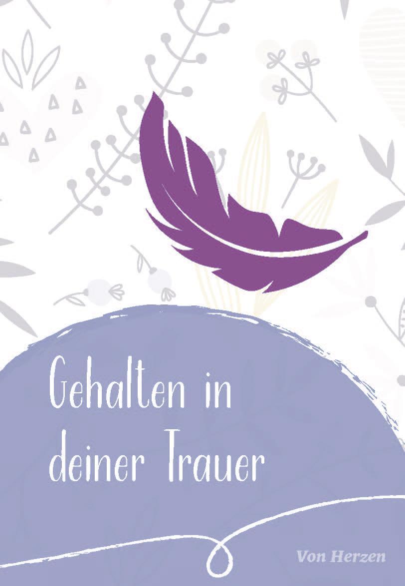Cover: 9783790219609 | Gehalten in deiner Trauer | Maria Sassin | Broschüre | von Herzen