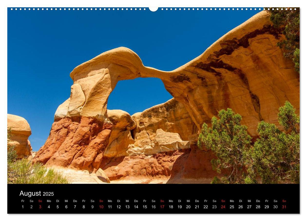 Bild: 9783435643820 | USA Landschaftskalender (Wandkalender 2025 DIN A2 quer), CALVENDO...