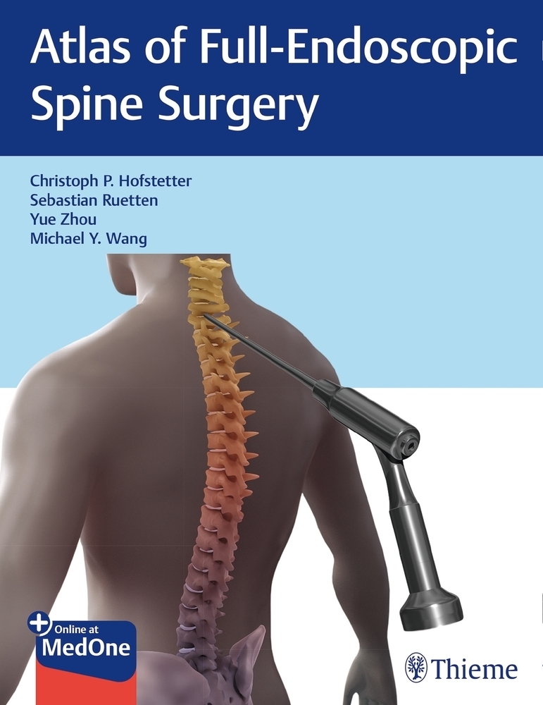 Cover: 9781684200238 | Atlas of Full-Endoscopic Spine Surgery | Plus Online at MedOne | 2020