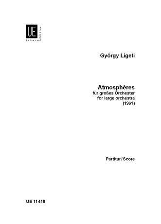 Cover: 9783702416911 | Atmosphères | für Orchester. Studienpartitur | Broschüre | Englisch