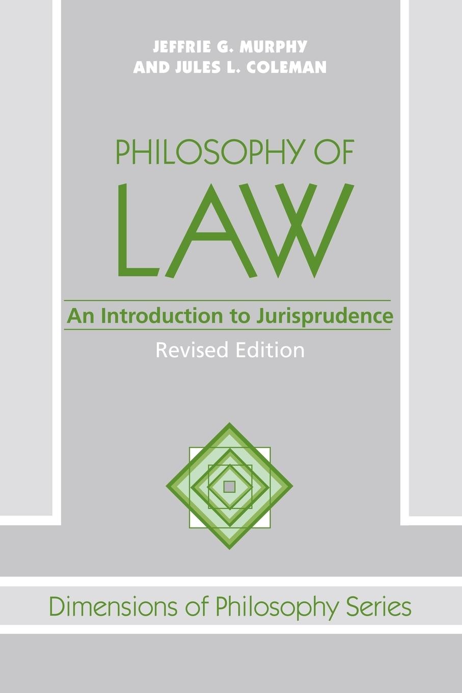 Cover: 9780813308487 | Philosophy Of Law | An Introduction To Jurisprudence | Murphy (u. a.)