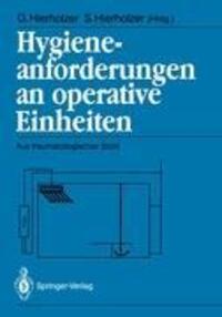 Cover: 9783540528487 | Hygieneanforderungen an operative Einheiten | Hierholzer (u. a.) | x