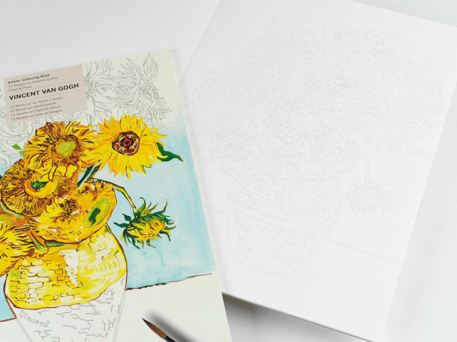 Bild: 9789460098284 | Vincent van Gogh | Artists' Colouring Book | Pepin Van Roojen | Buch