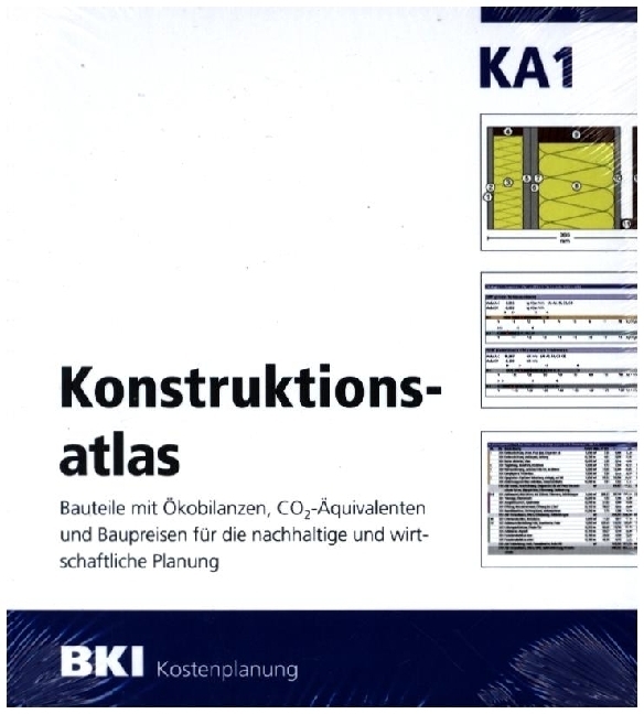 Cover: 9783481046736 | BKI Konstruktionsatlas KA1 | Taschenbuch | 512 S. | Deutsch | 2023