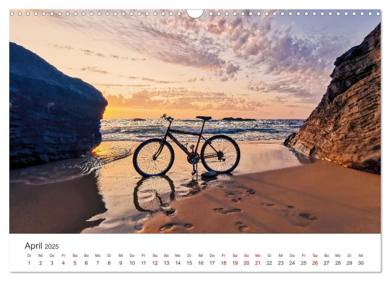 Bild: 9783383918520 | Radtouren - Weil Fahrrad fahren das schönste ist. (Wandkalender...