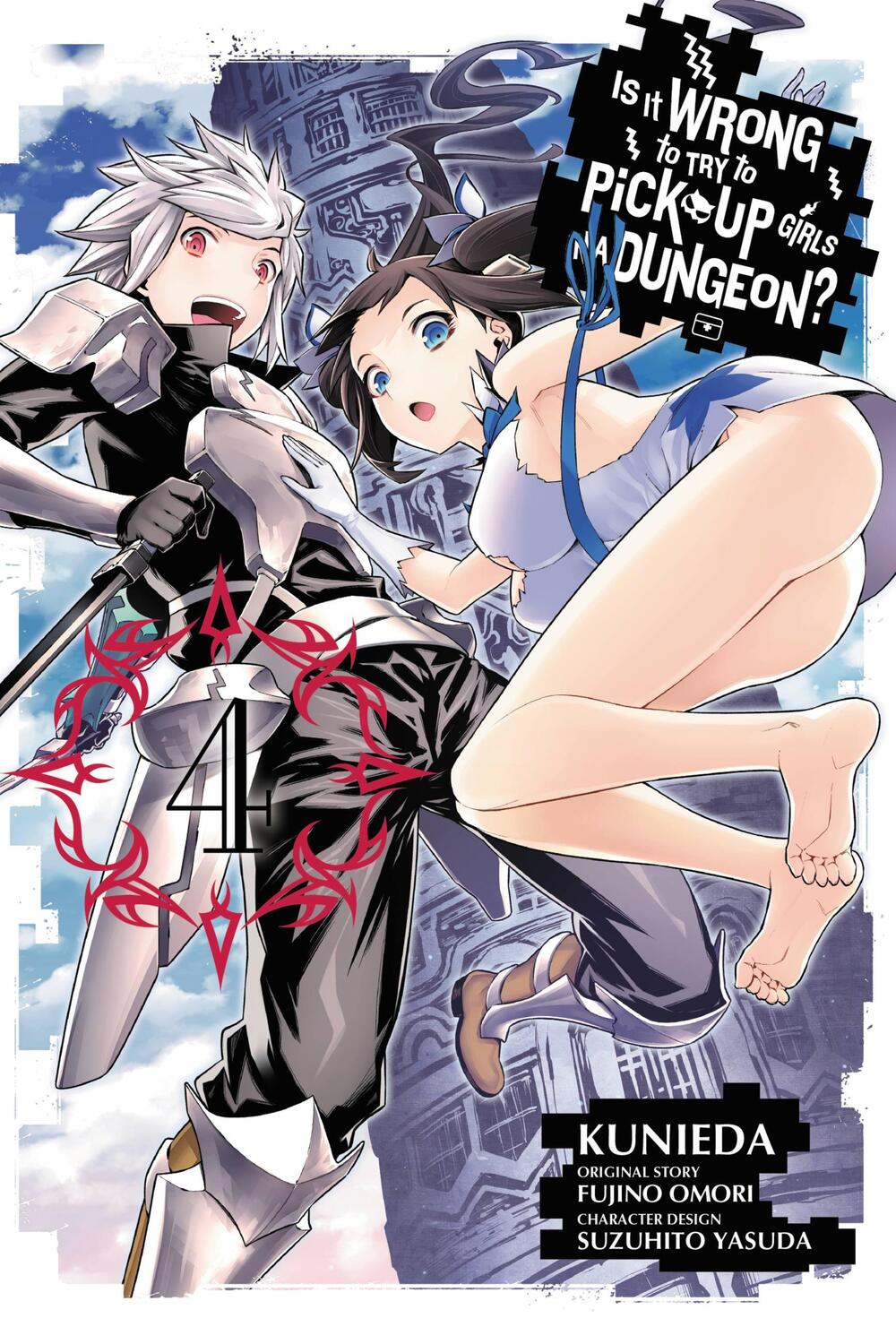 Cover: 9780316270007 | Is It Wrong to Try to Pick Up Girls in a Dungeon?, Vol. 4 (Manga)