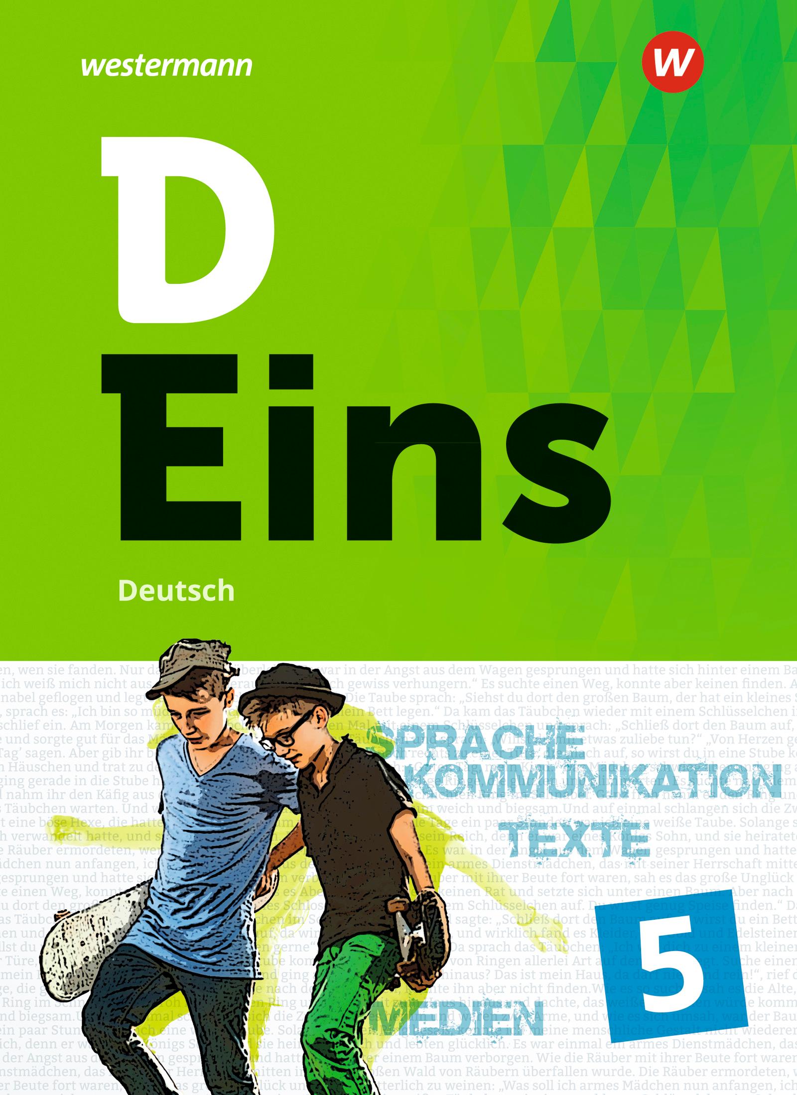 Cover: 9783507690004 | D Eins - Deutsch 5. Schulbuch (inkl. Medienpool). Gymnasien....