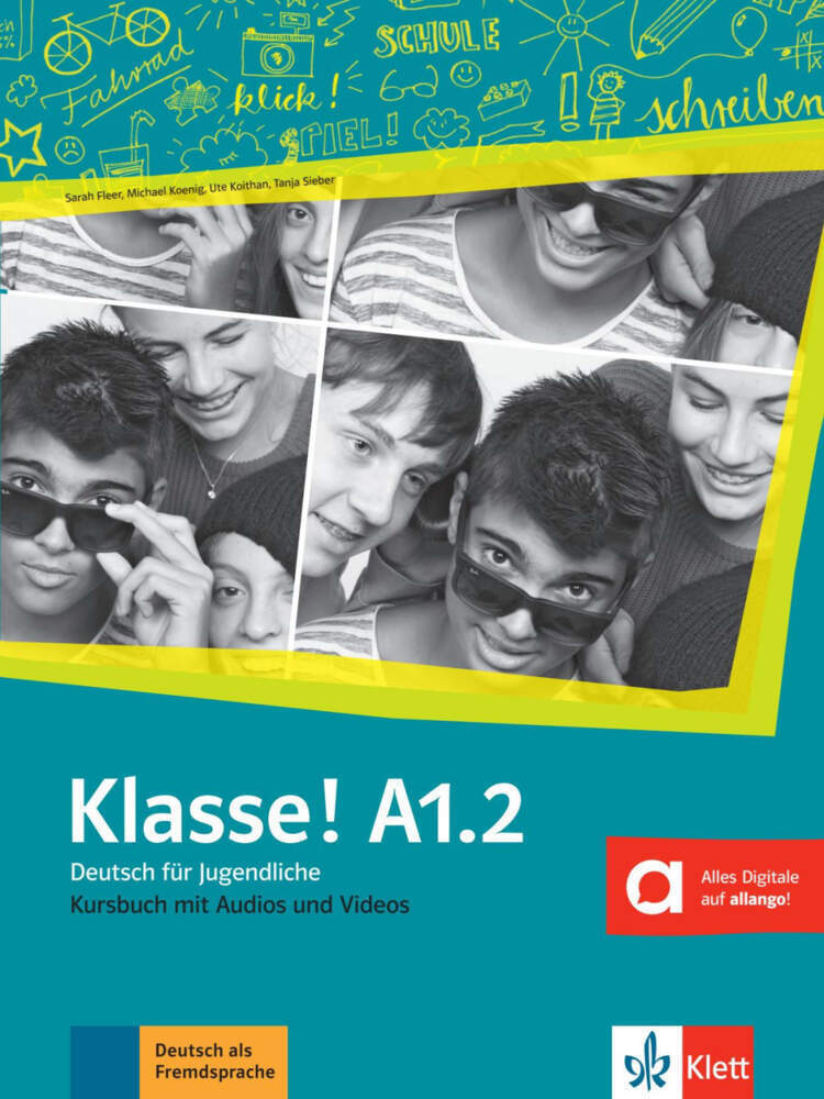 Cover: 9783126071222 | Klasse! A1.2 Kursbuch mit Audios und Videos online | Taschenbuch