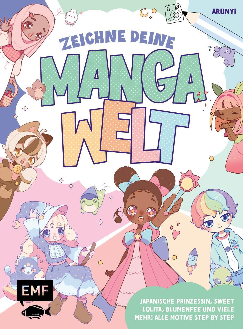Cover: 9783745918090 | Zeichne deine Manga-Welt | Arunyi | Taschenbuch | 128 S. | Deutsch