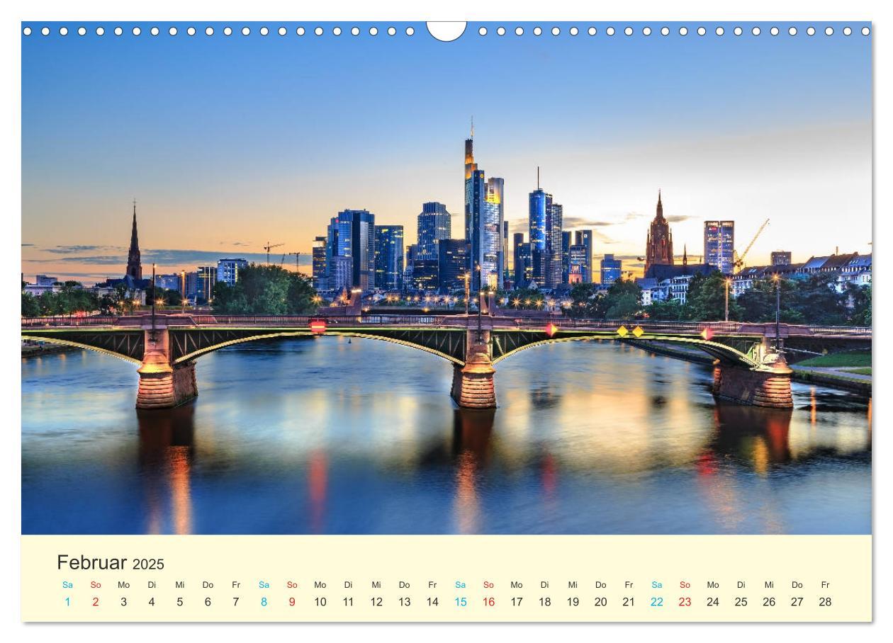 Bild: 9783435464197 | Frankfurt am Main - Finanzen und Geschichte (Wandkalender 2025 DIN...