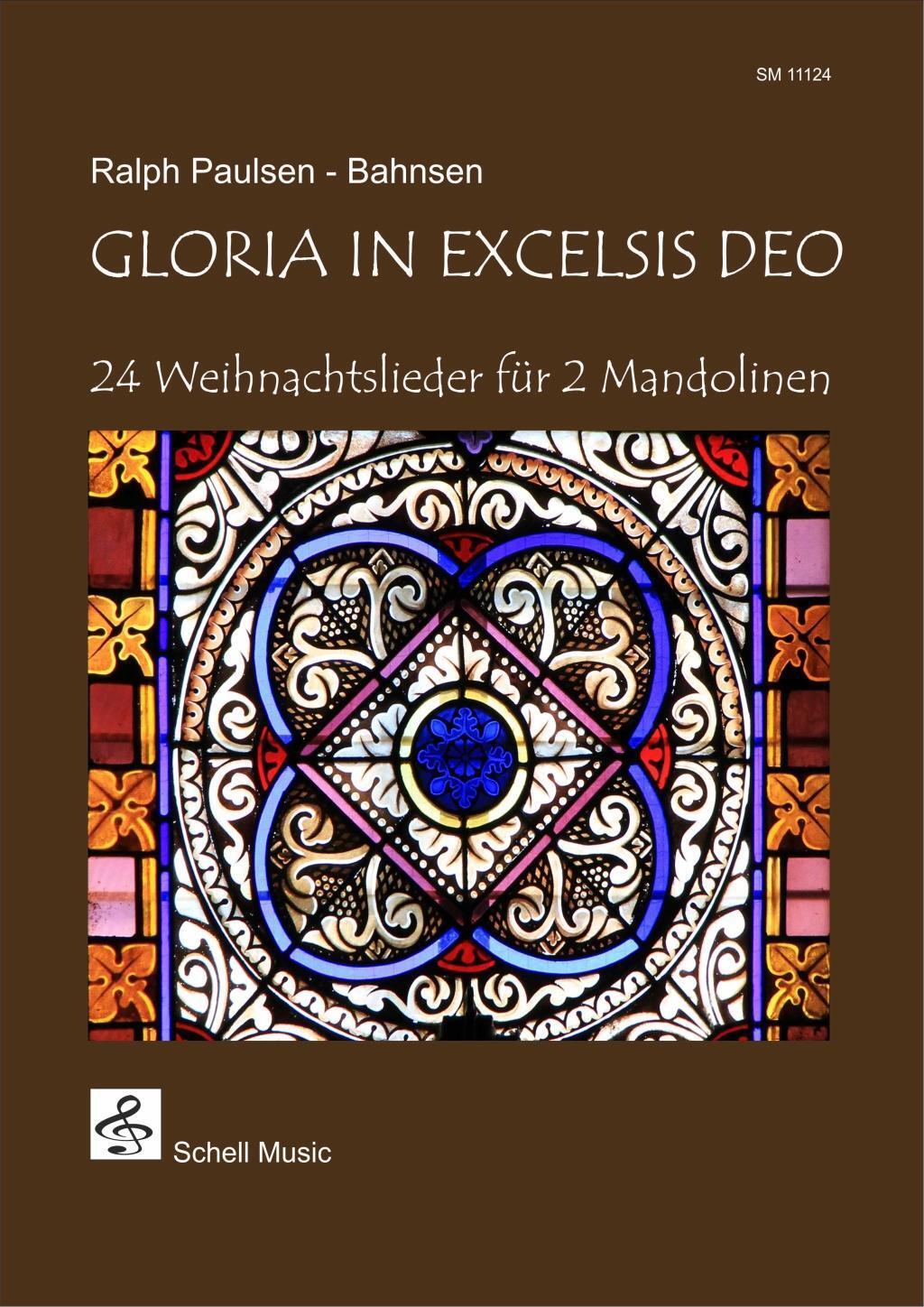 Cover: 9783864111242 | Gloria in Excelsis Deo | 24 Weihnachtslieder für 2 Mandolinen | Buch