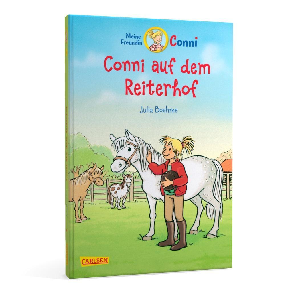 Bild: 9783551558510 | Conni auf dem Reiterhof (farbig illustriert) | Julia Boehme | Buch