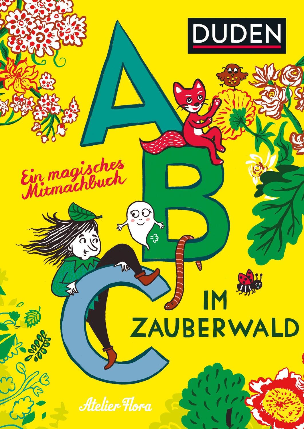 Cover: 9783411762101 | Abc im Zauberwald | Ein magisches Mitmach-Buch | Judith Drews (u. a.)