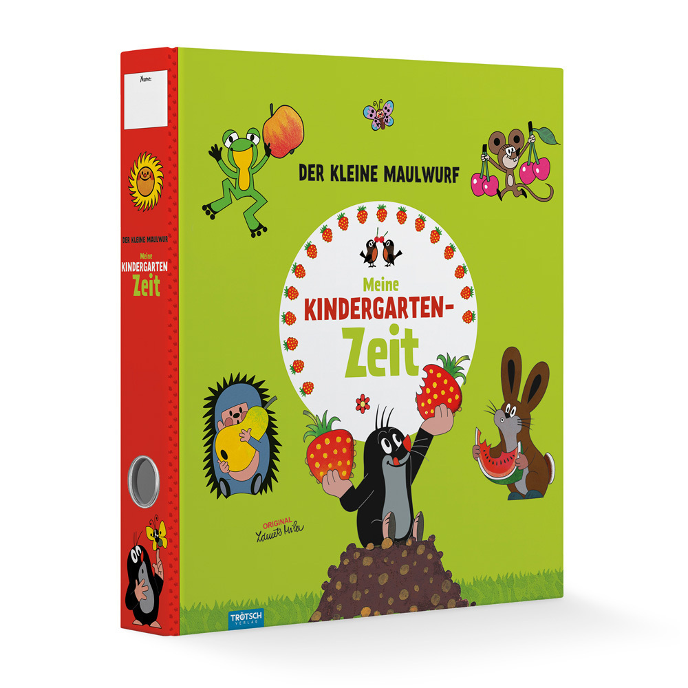 Cover: 9783965526068 | Trötsch Der kleine Maulwurf Ordner Kindergarten Maulwurf Pauli...
