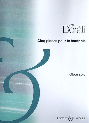 Cover: 9790060064722 | Cinq Pieces pour le Hautbois | Antal Dorati | Buch | Boosey and Hawkes
