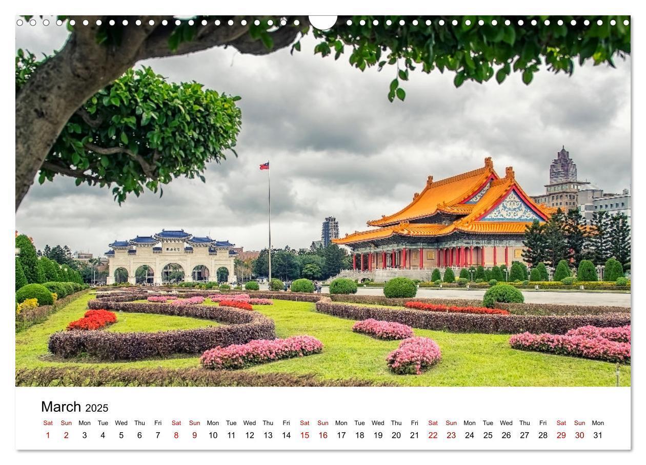 Bild: 9781325838349 | A Journey In Taipei (Wall Calendar 2025 DIN A3 landscape), CALVENDO...