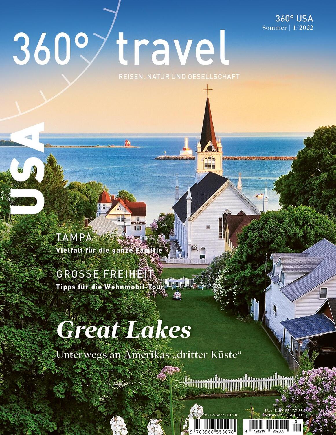 Cover: 9783968553078 | 360° USA - Ausgabe Sommer 1/2022 | Broschüre | Deutsch | 2022