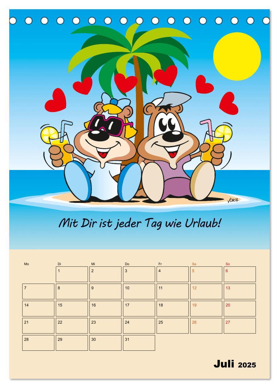 Bild: 9783435931408 | Ein Jahr mit Dir! (Tischkalender 2025 DIN A5 hoch), CALVENDO...