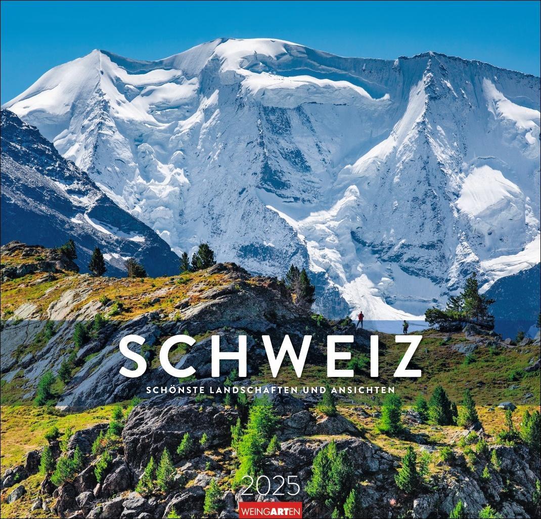 Cover: 9783839901205 | Die Schweiz Kalender 2025 - Schönste Landschaften und Ansichten | 2025