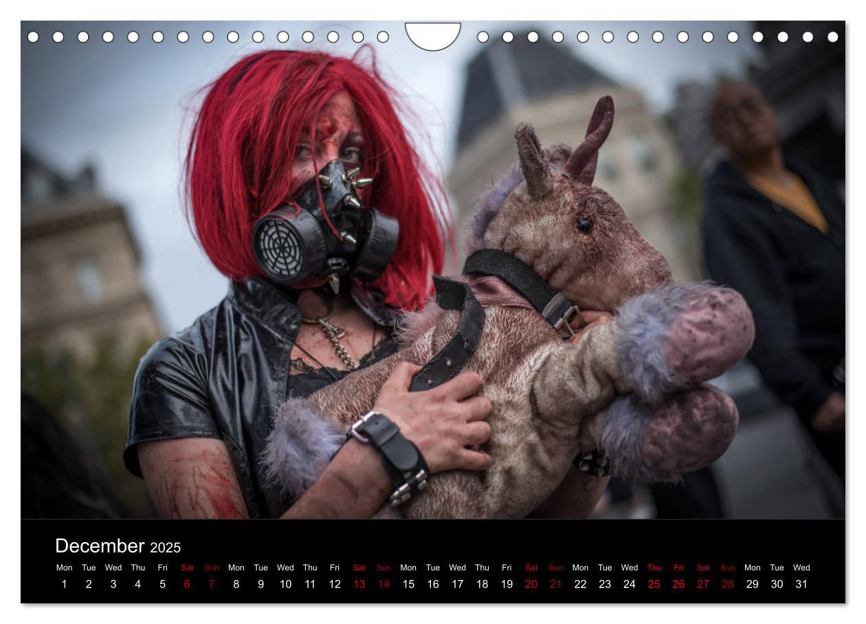 Bild: 9781325945467 | The walking dead (Wall Calendar 2025 DIN A4 landscape), CALVENDO 12...