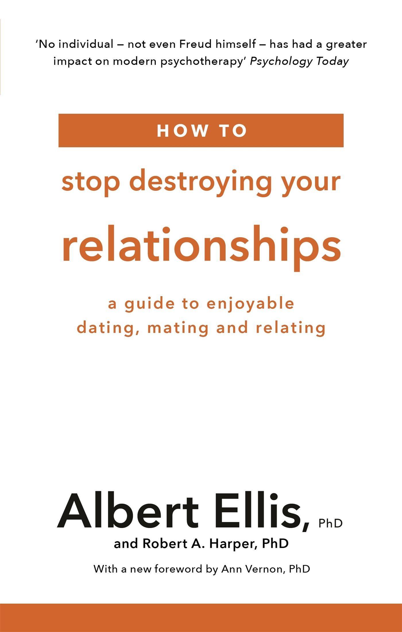 Cover: 9781472142801 | How to Stop Destroying Your Relationships | Albert Ellis (u. a.)