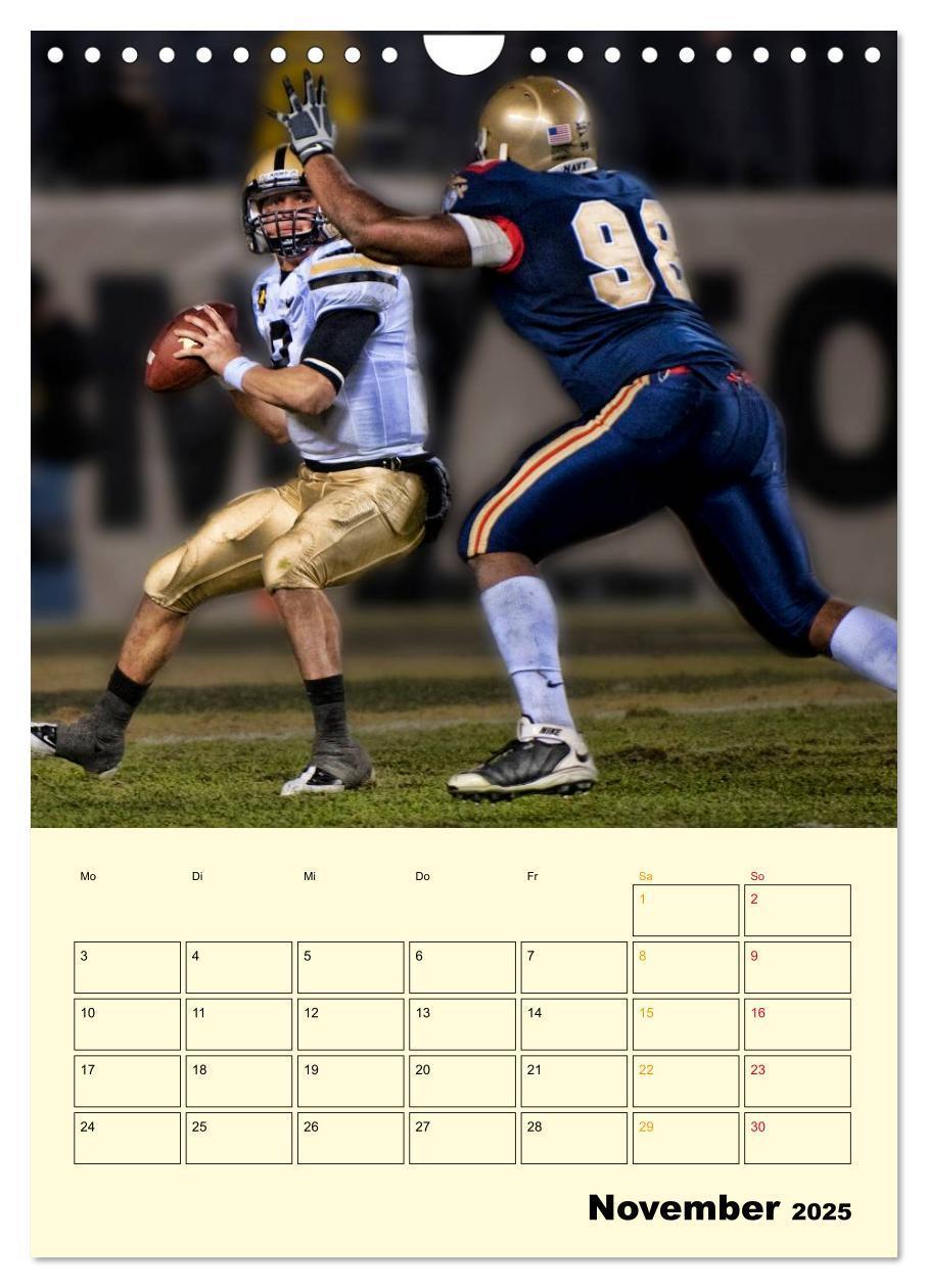 Bild: 9783457012321 | American Football, Team-Arbeit (Wandkalender 2025 DIN A4 hoch),...