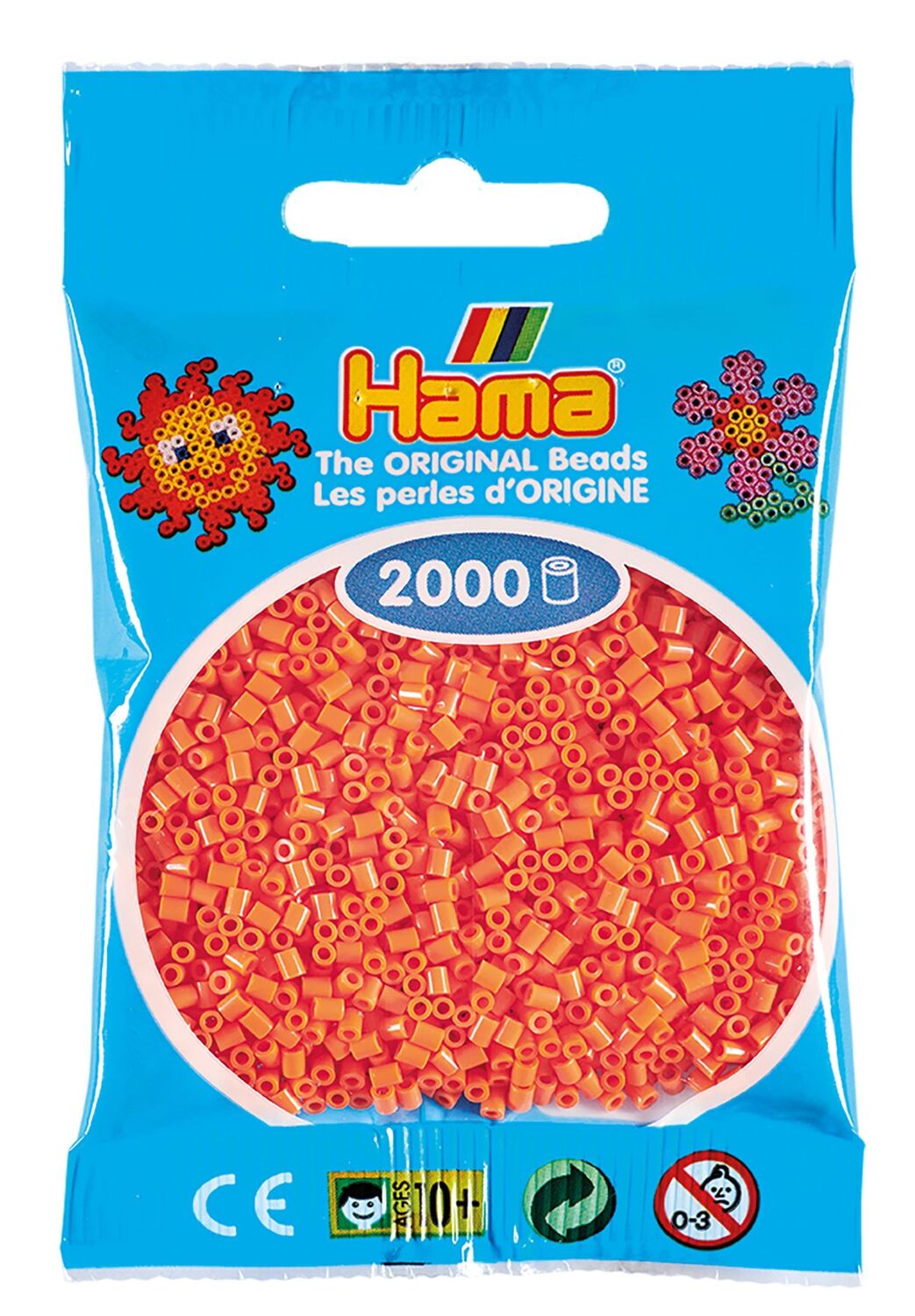 Cover: 28178501792 | Hama 501-79 - Beutel mit Mini Bügelperlen Apricot, 2000 Stück | 2021