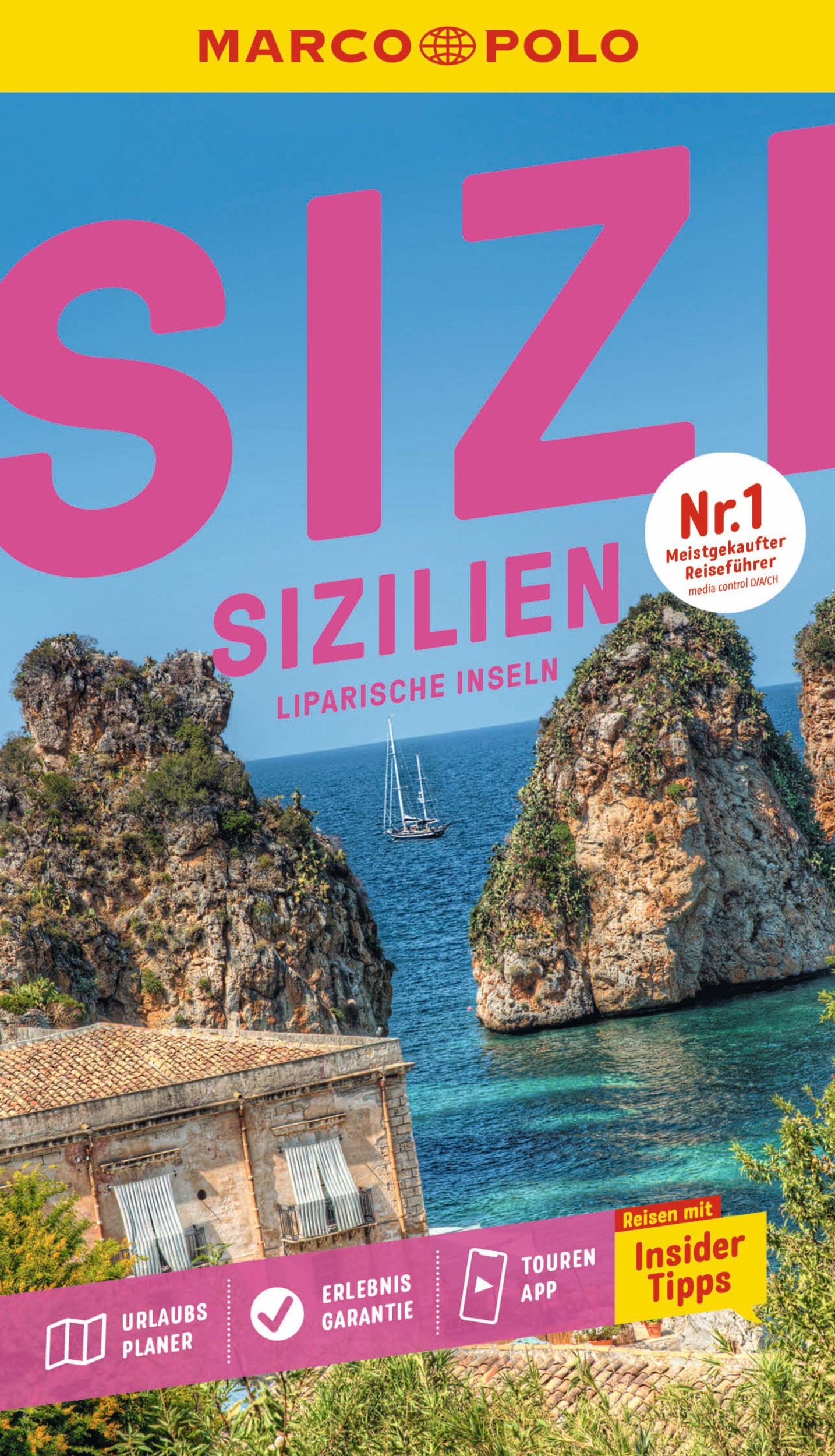 Cover: 9783829739573 | MARCO POLO Reiseführer Sizilien, Liparische Inseln | Peter (u. a.)