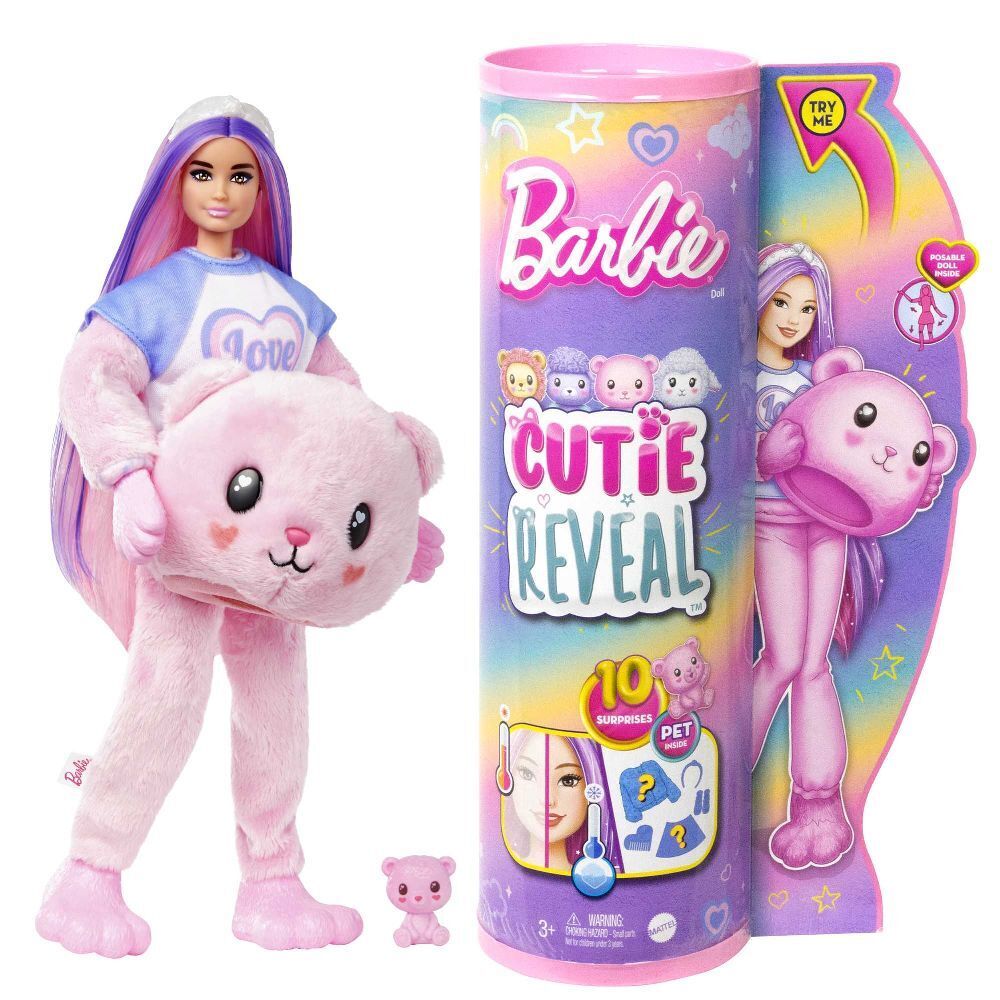 Cover: 194735106974 | Barbie Cutie Reveal Cozy Cute Serie - Teddybär | Stück | Karton | 2023