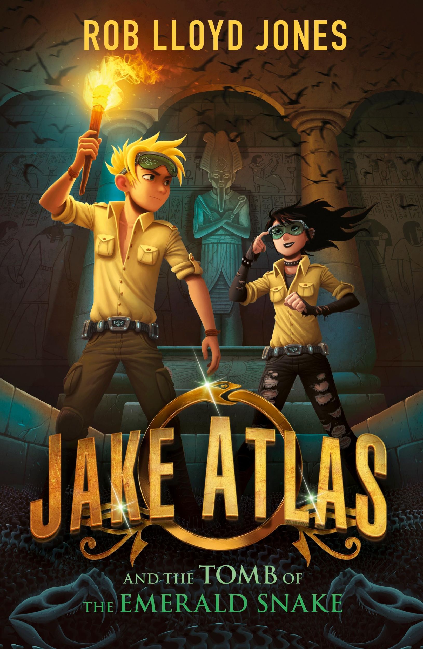 Cover: 9781406361445 | Jake Atlas and the Tomb of the Emerald Snake | Rob Lloyd Jones | Buch