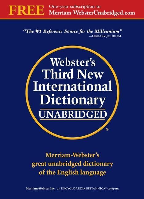 Cover: 9780877792017 | Webster's Third New International Dictionary [With Access Code] | Buch