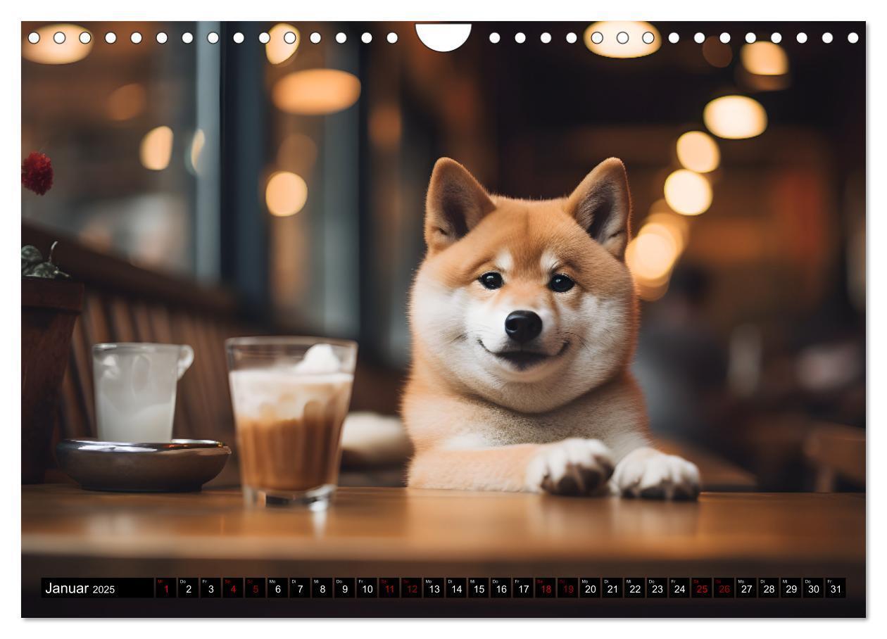 Bild: 9783383843754 | Shiba Inu - Stolz und Anmut (Wandkalender 2025 DIN A4 quer),...