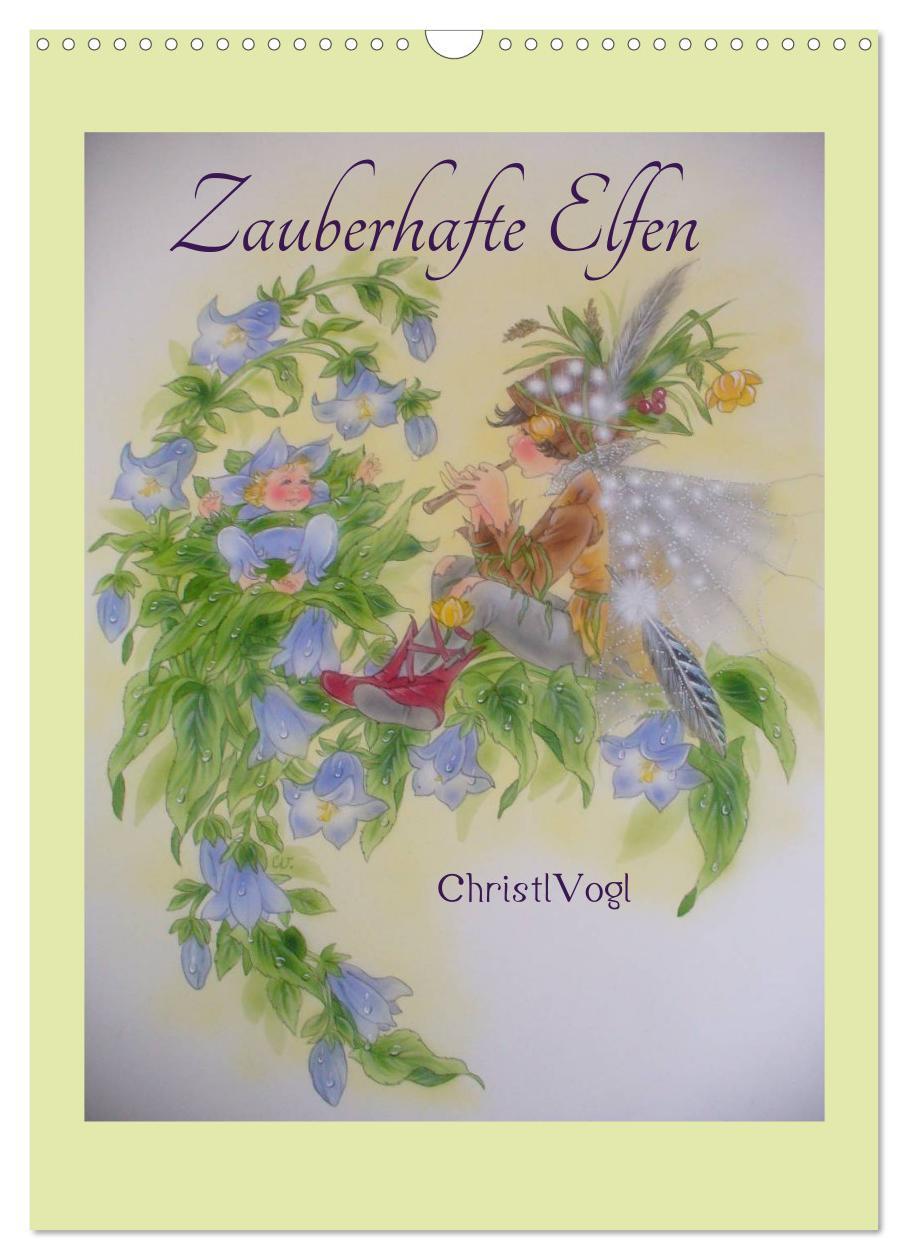 Cover: 9783457008423 | Zauberhafte Elfen (Wandkalender 2025 DIN A3 hoch), CALVENDO...